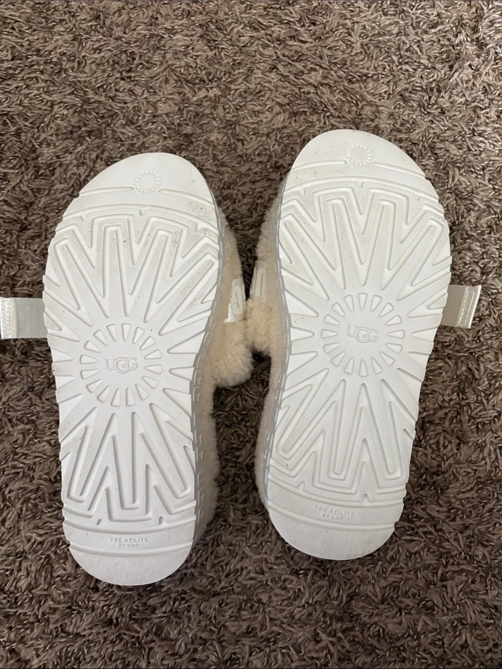 UGG pair fluffy